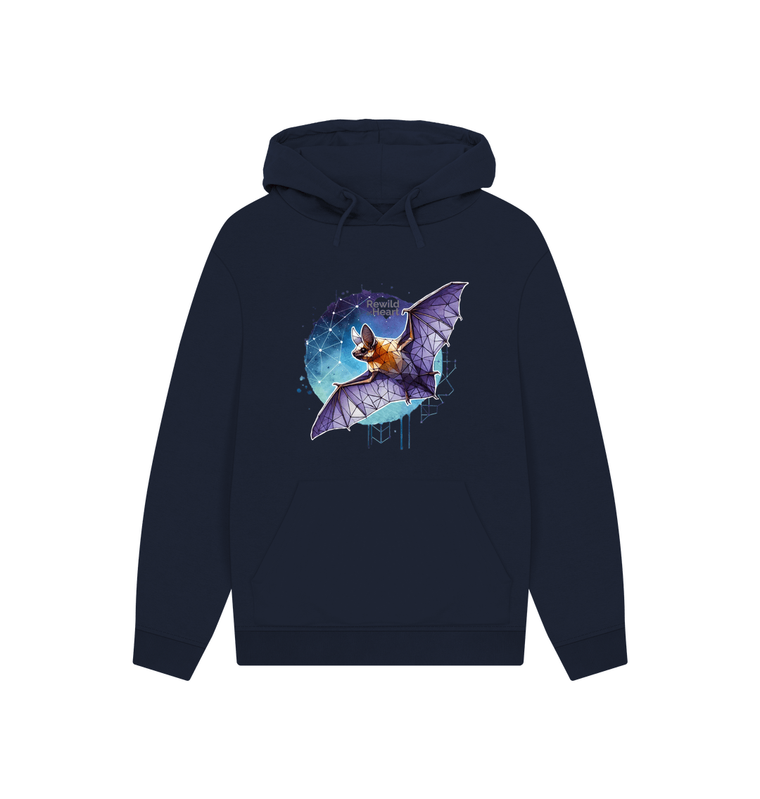 Navy Bat Summer Hoodie