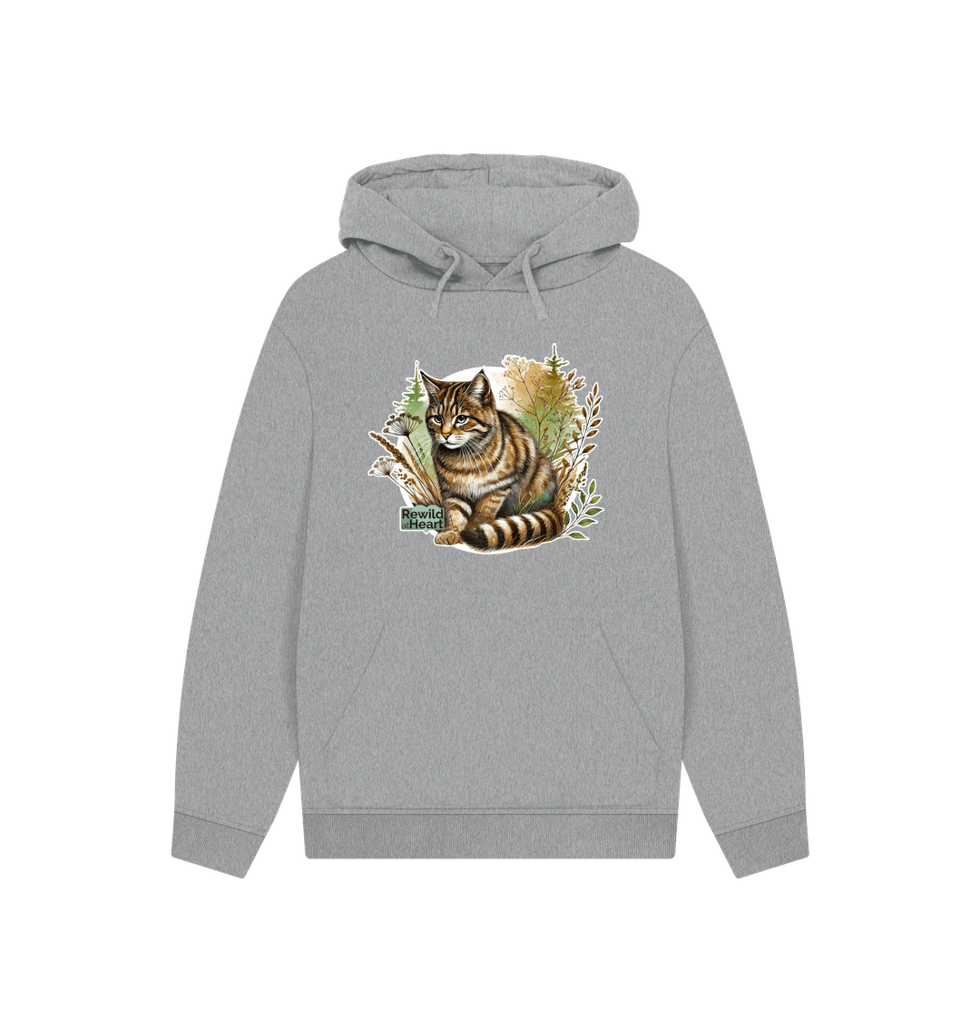 Athletic Grey Wildcat Wilderness Hoodie