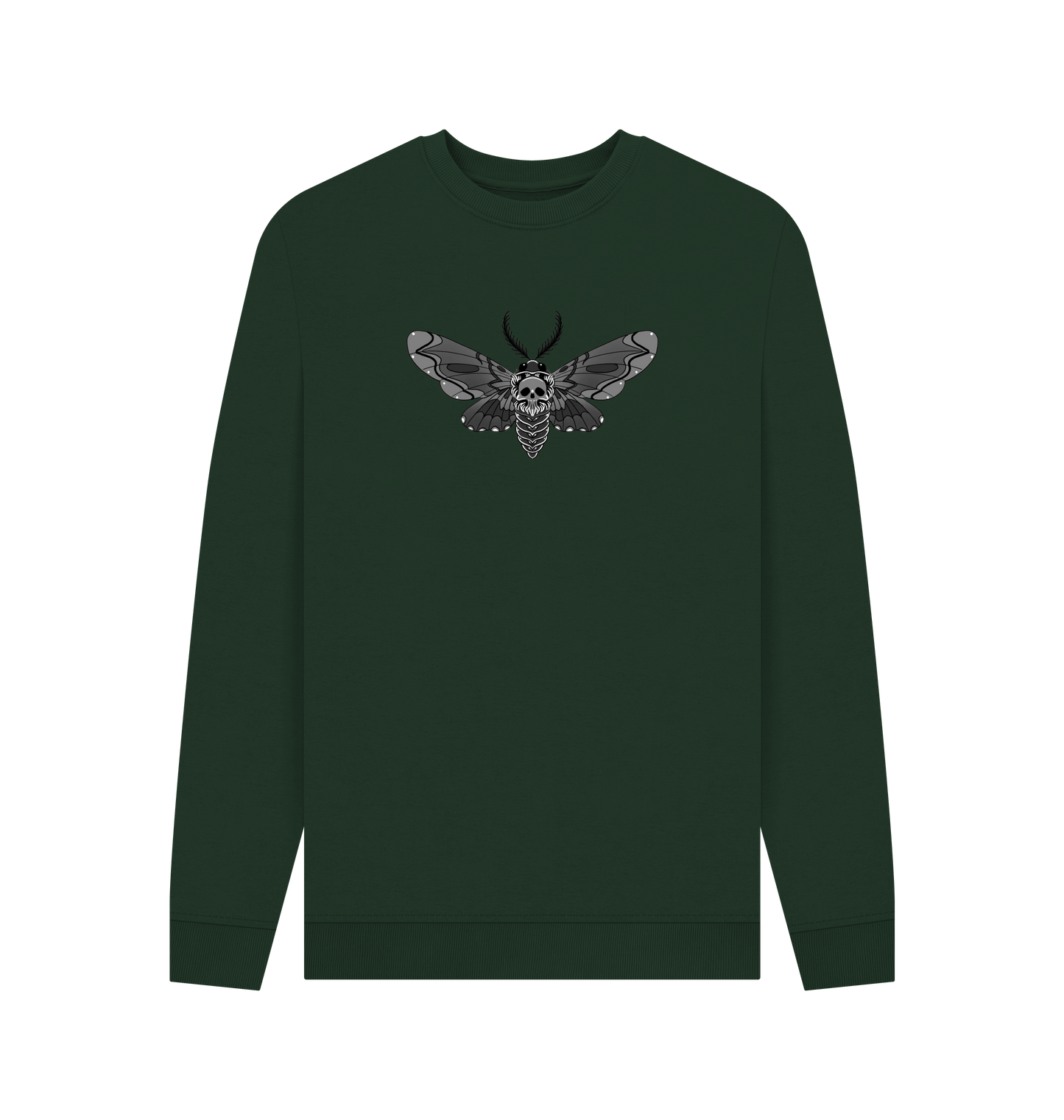 Evergreen Printed Sweater Front
