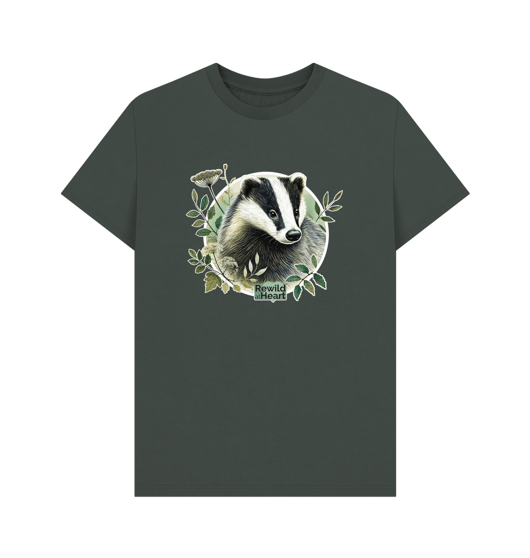 Dark Grey Badger Spirit Men's T-Shirt