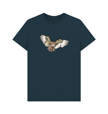 Denim Blue Printed T-shirt Front