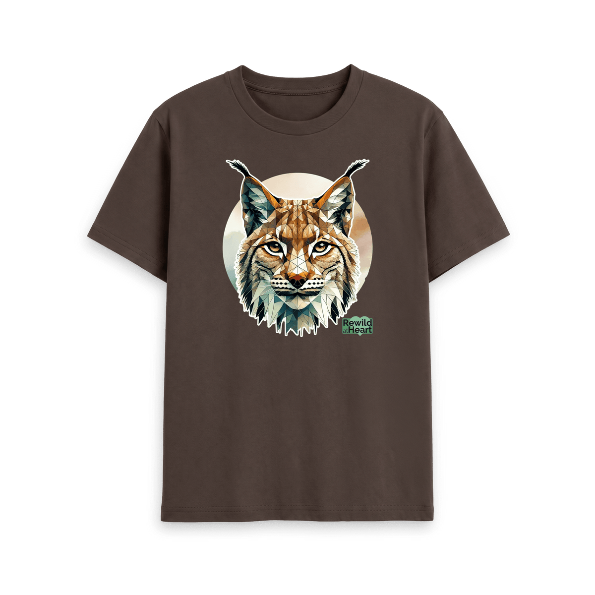 Chocolate Printed T-shirt Front