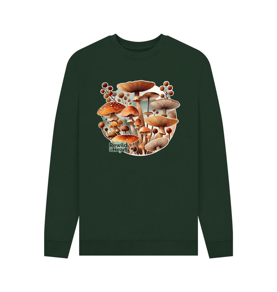 Evergreen Printed Sweater Front