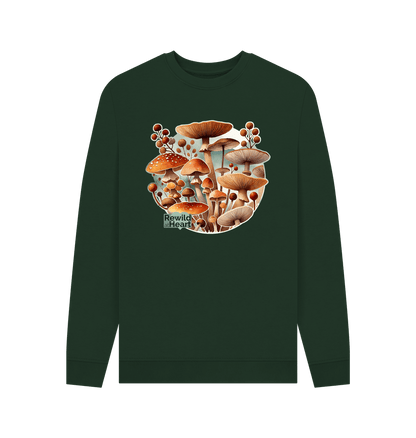 Evergreen Printed Sweater Front