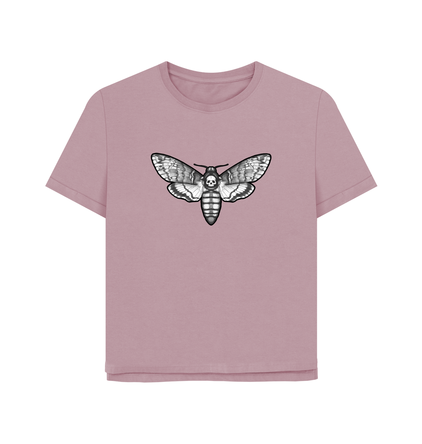 Mauve Printed T-shirt Front