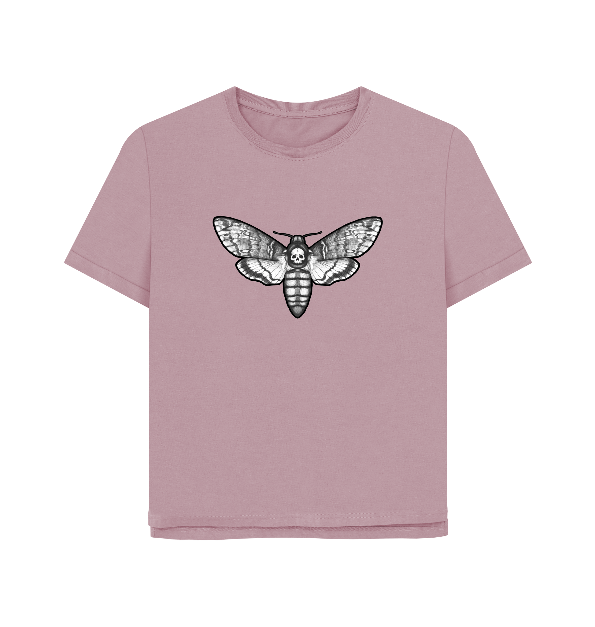 Mauve Printed T-shirt Front