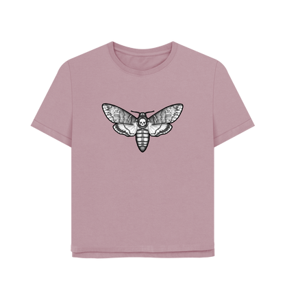 Mauve Printed T-shirt Front