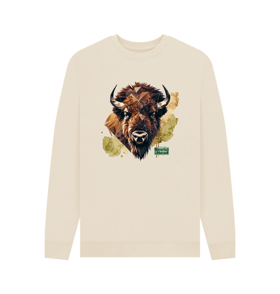 Oat Printed Sweater Front