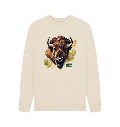 Oat Printed Sweater Front