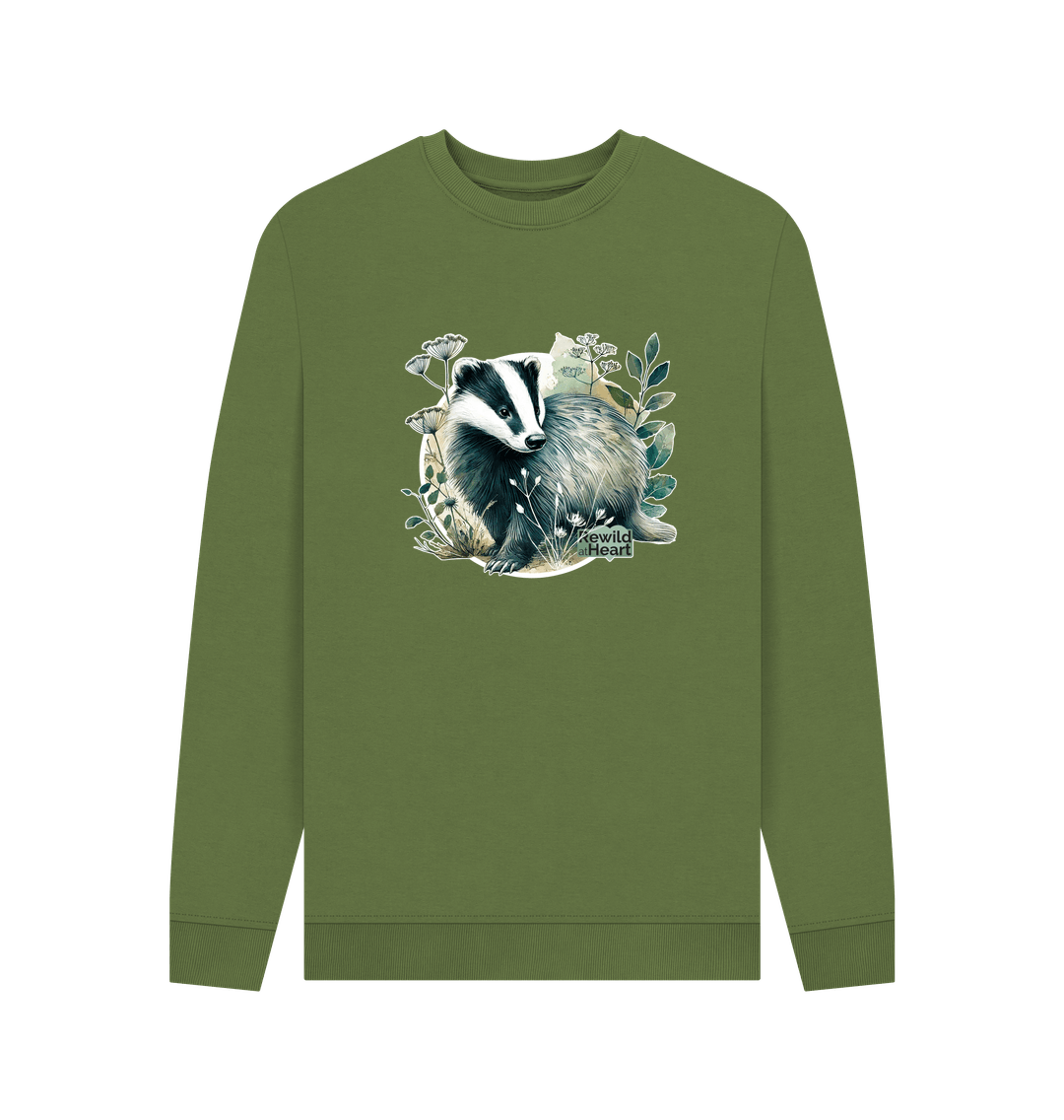 Khaki Badger Wanderer Men's Sweater