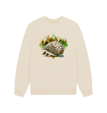 Oat Hedgehog Men's Oversized Sweater