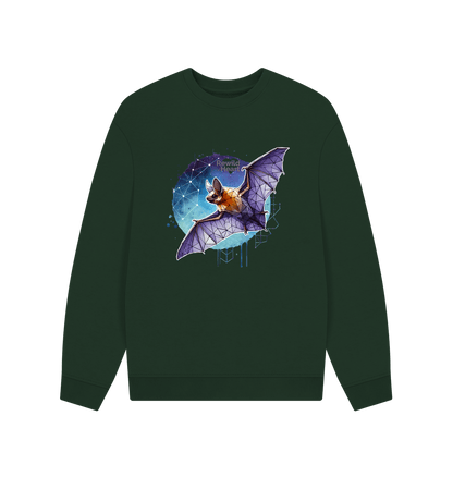 Evergreen Bat Summer Men's Oversized Sweater