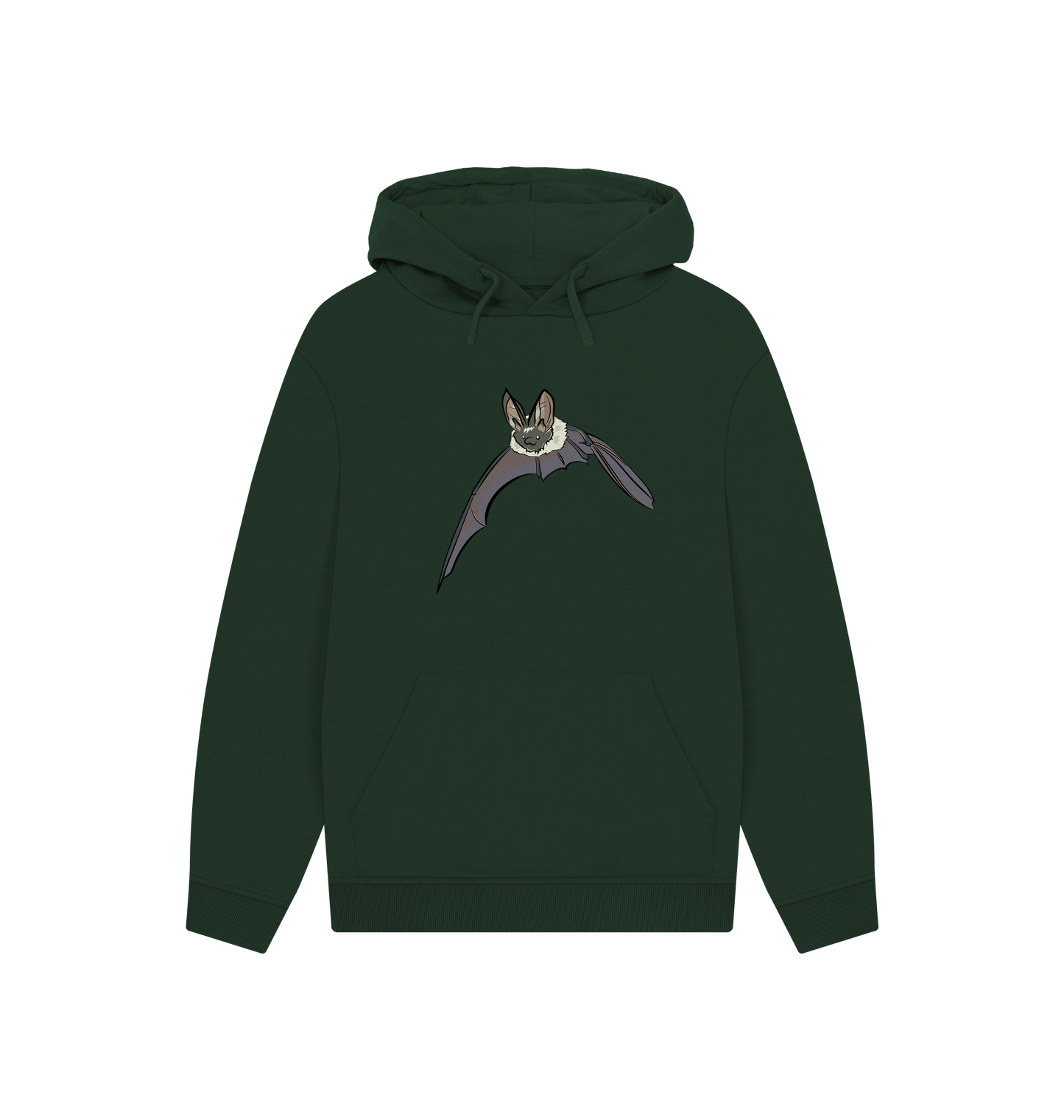Evergreen Printed Hoody Front