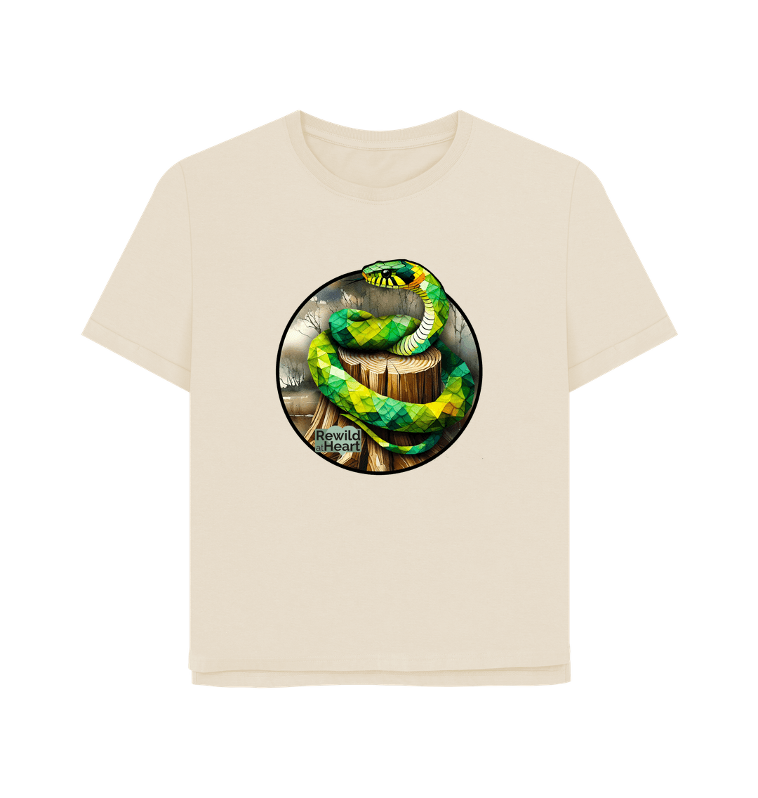 Oat Grass Snake Marsh Women's Relaxed-Fit T-Shirt