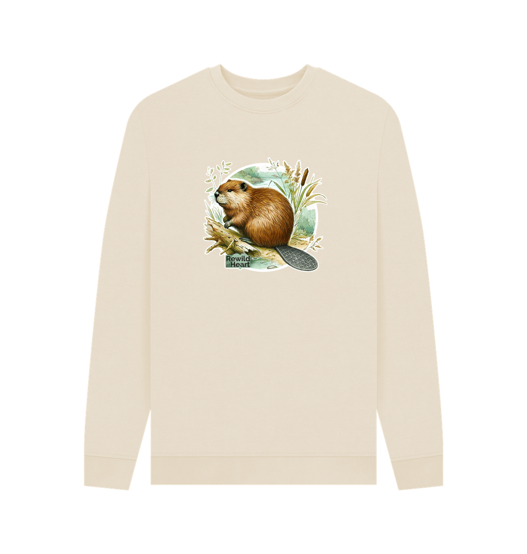 Oat Printed Sweater Front