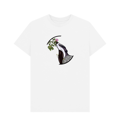 White Printed T-shirt Front
