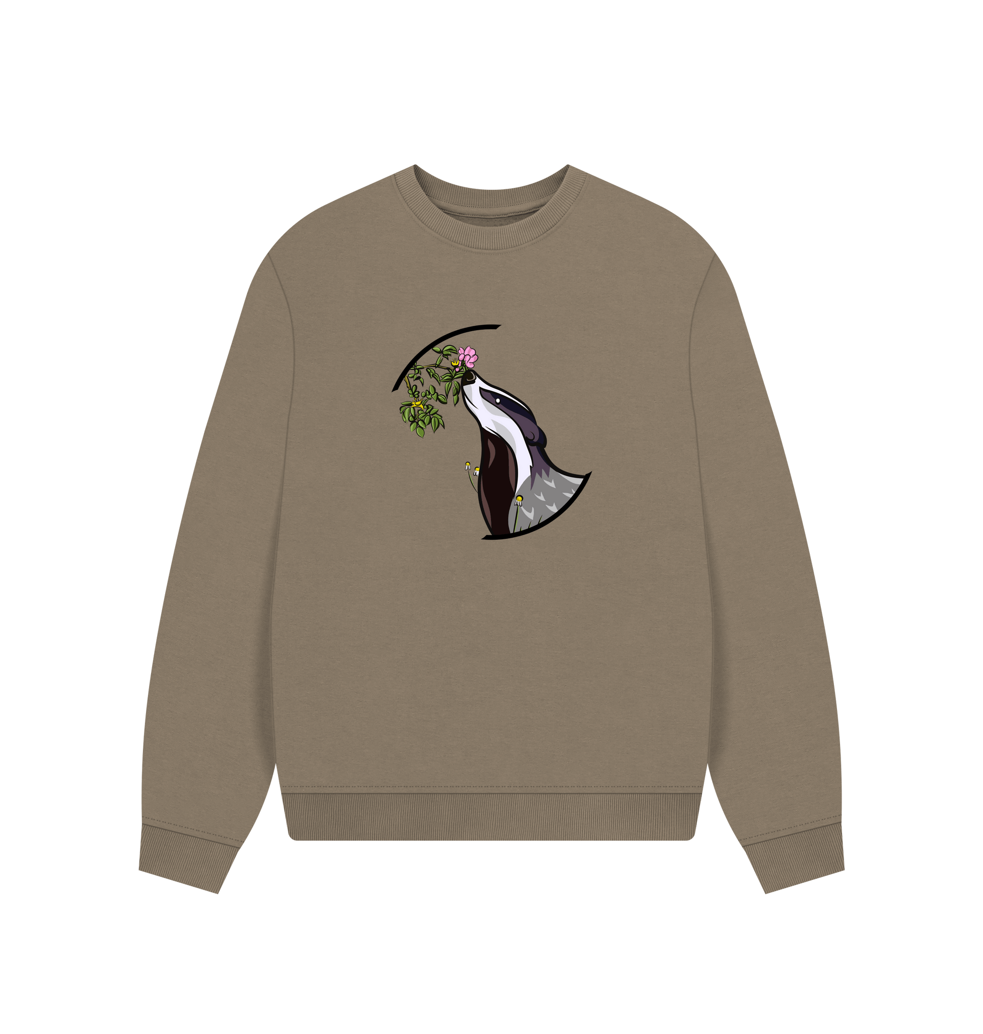 Willow Printed Sweater Front
