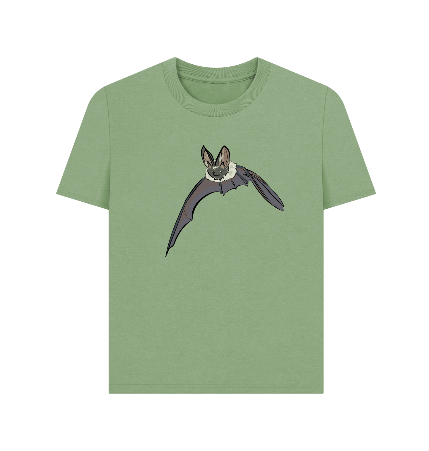 Sage Printed T-shirt Front
