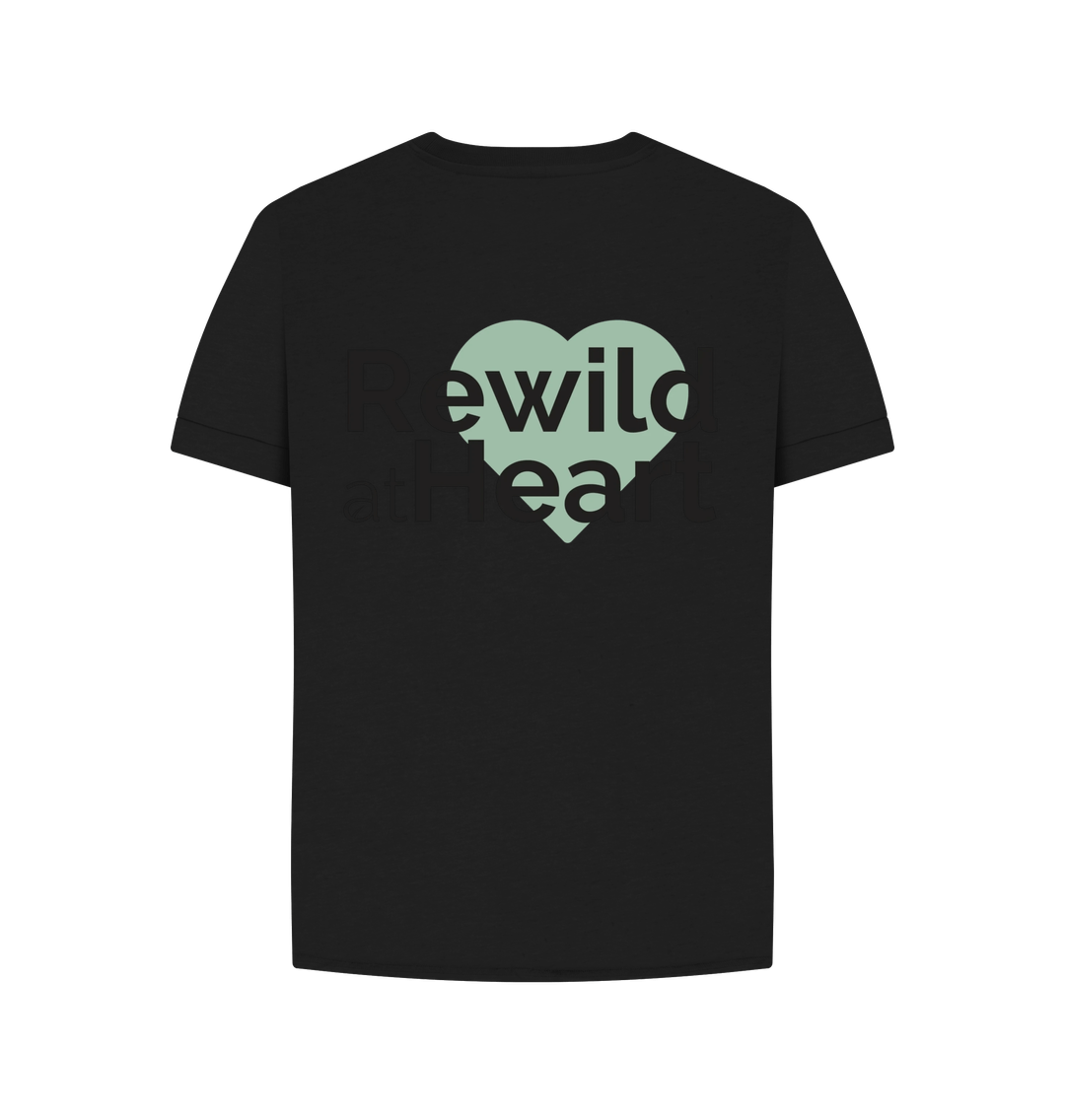 Rewild at Heart Logo | Women's Relaxed Fit T-Shirt