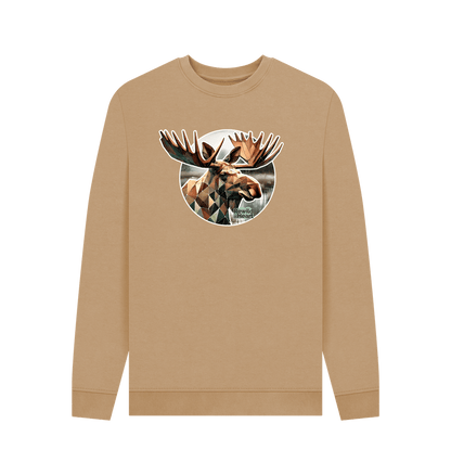 Sand Guardian Elk Men's Sweater