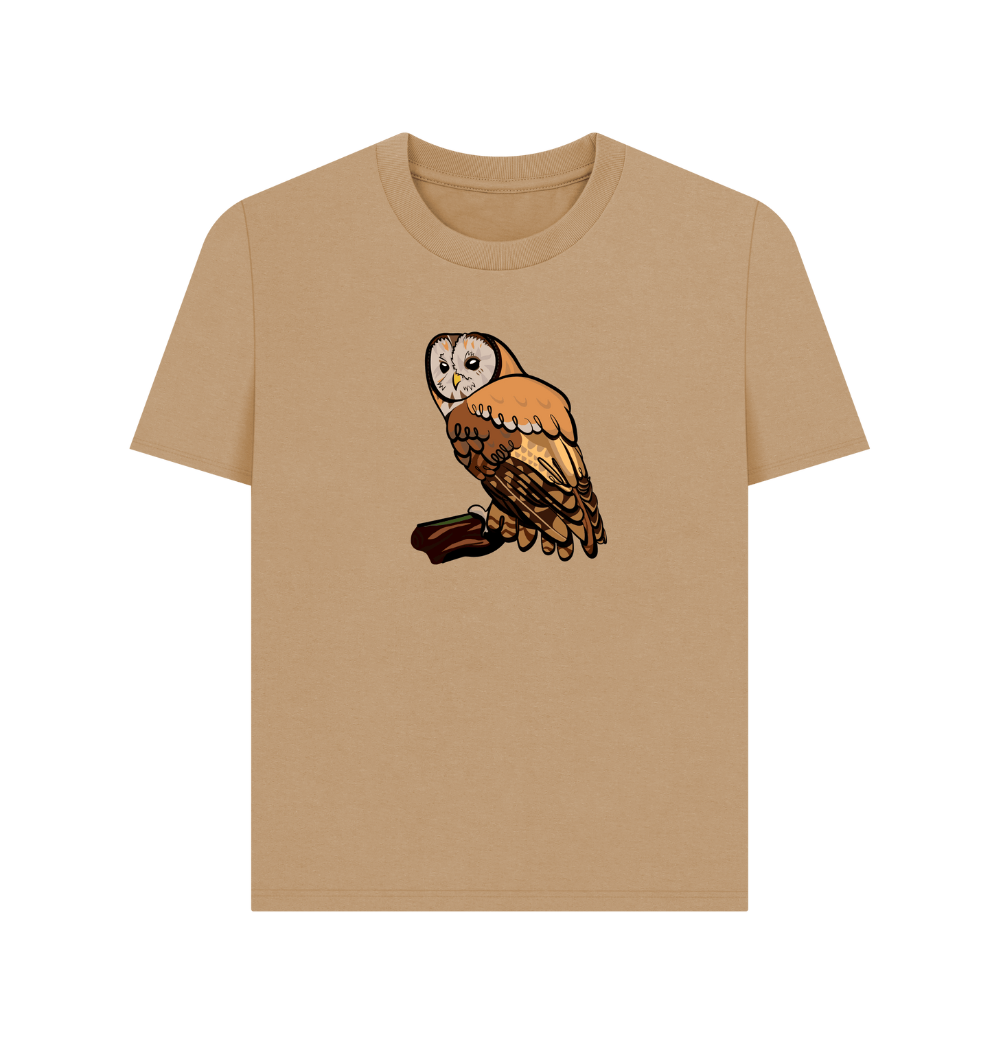 Sand Printed T-shirt Front