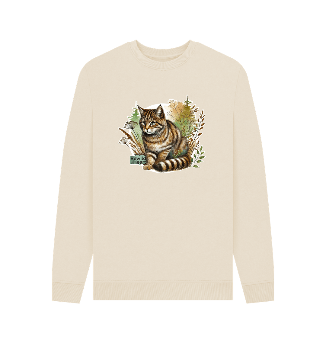 Oat Printed Sweater Front