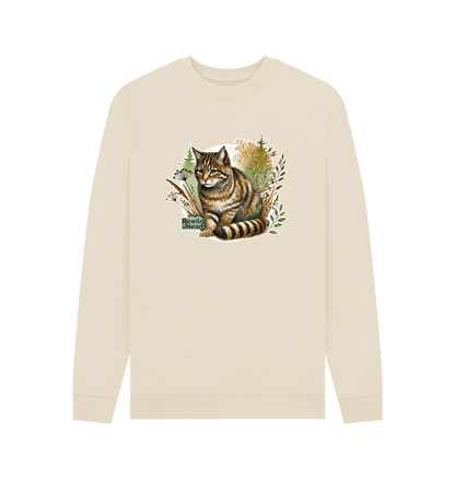 Oat Printed Sweater Front