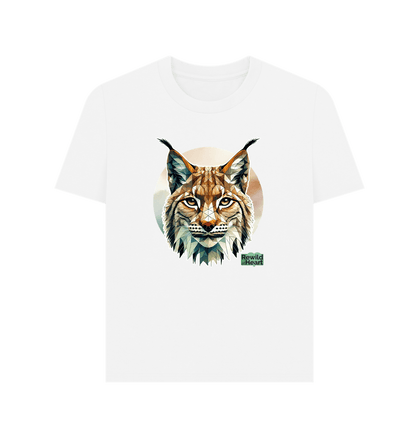 White Primal Lynx Women's Classic T-Shirt