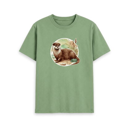Sage Printed T-shirt Front