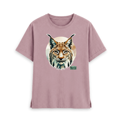 Mauve Printed T-shirt Front