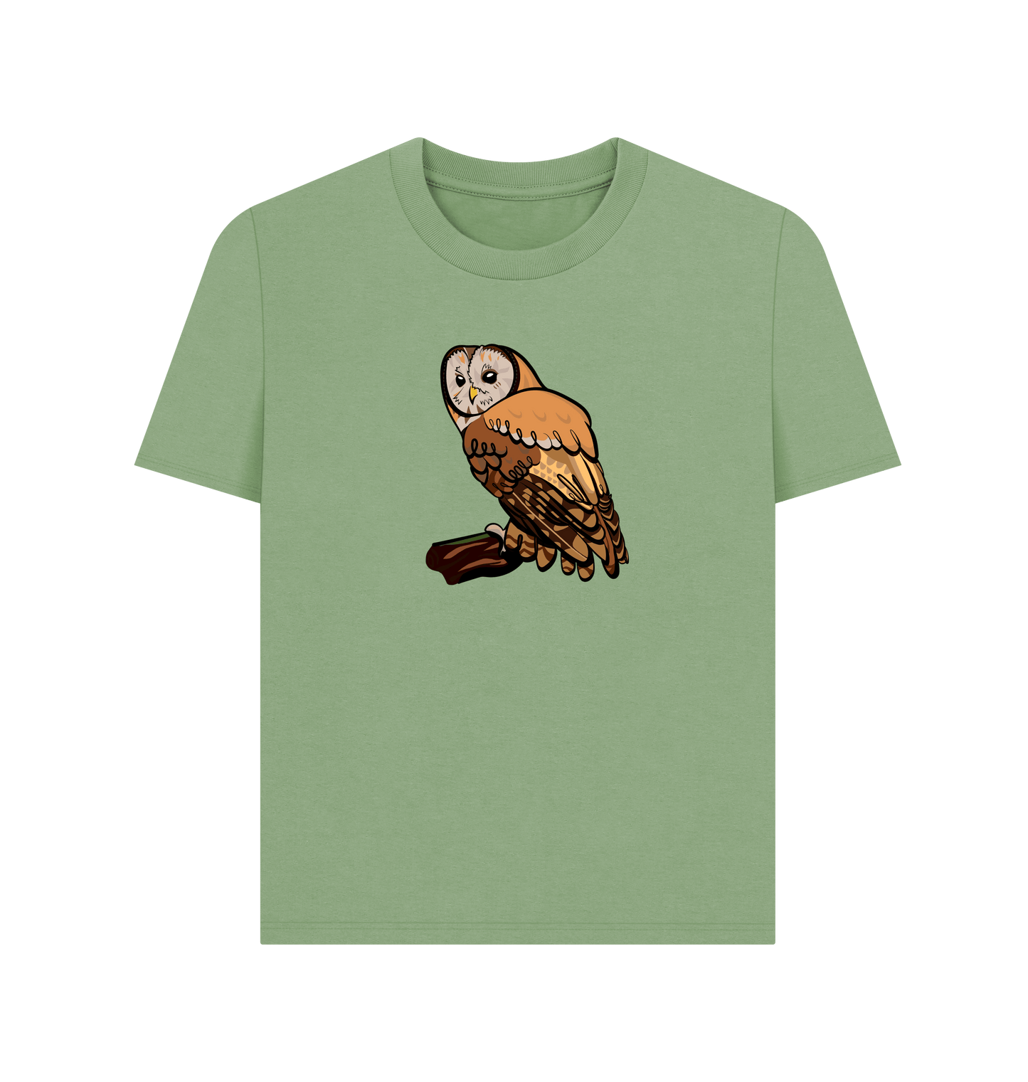 Sage Printed T-shirt Front