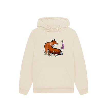 Oat Printed Hoody Front