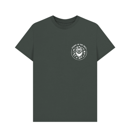 Dark Grey Printed T-shirt