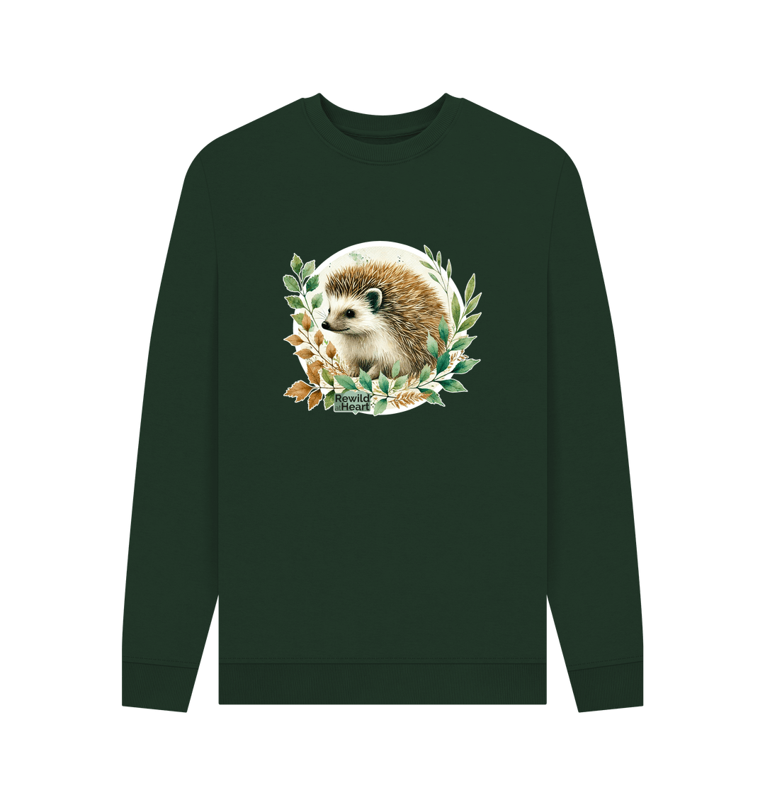 Evergreen Hedgehog Harmony Men's Sweater