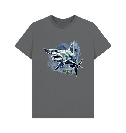 Slate Grey Goblin Shark Men's T-Shirt