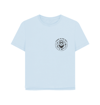 Sky Blue Printed T-shirt