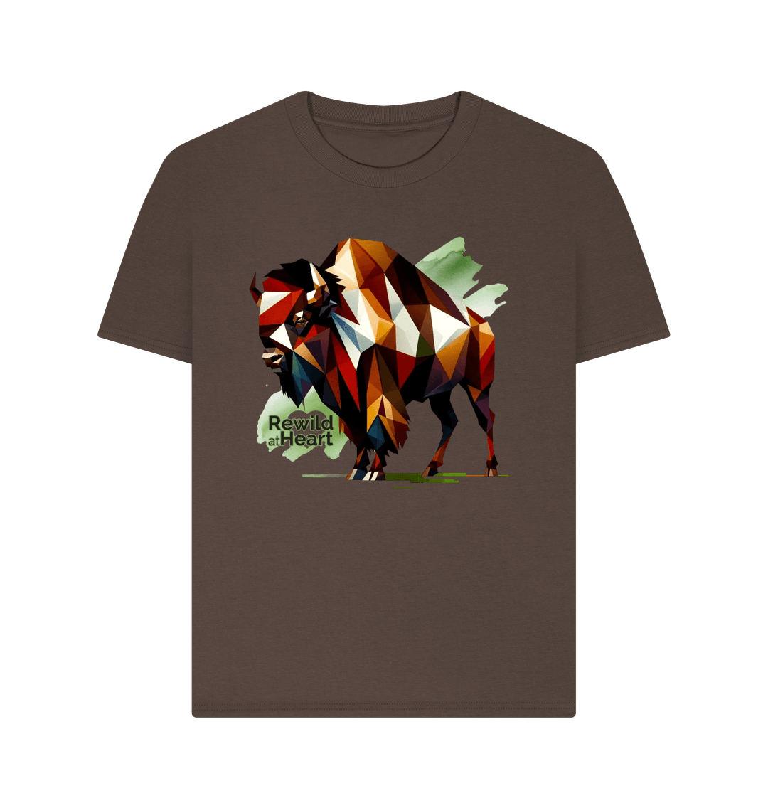 Chocolate European Bison | Women's Classic Tee