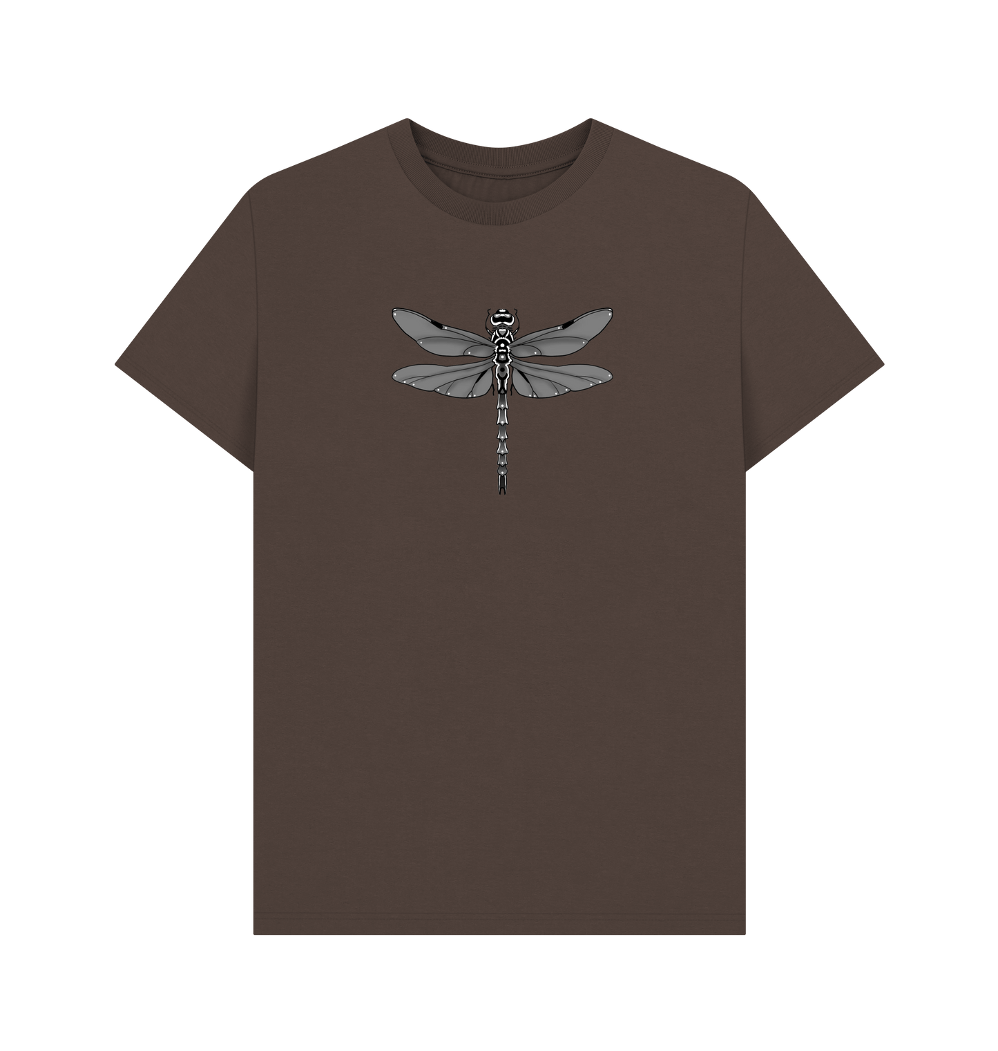 Chocolate Printed T-shirt Front