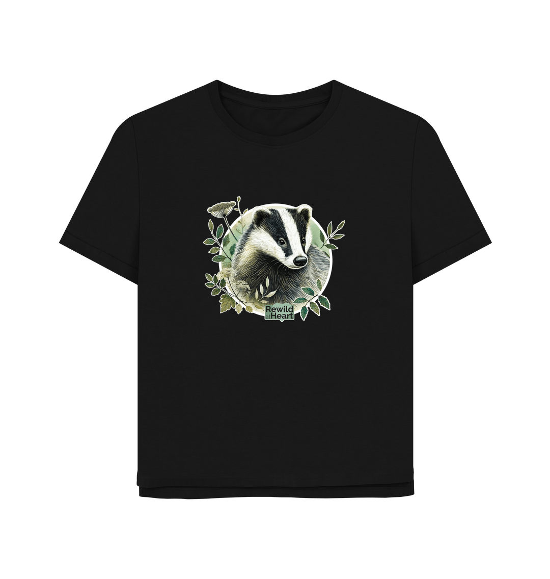 Black Badger Wanderer Women's Relaxed-Fit T-Shirt