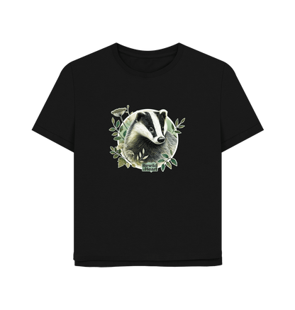 Black Badger Wanderer Women's Relaxed-Fit T-Shirt