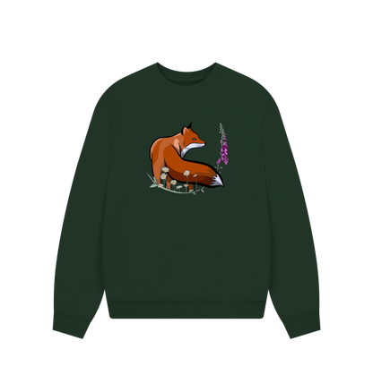 Evergreen Printed Sweater Front