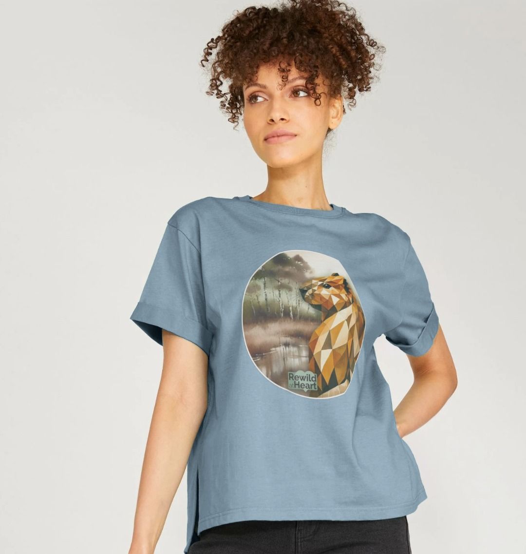 Beaver Wetland Women's Relaxed-Fit T-Shirt