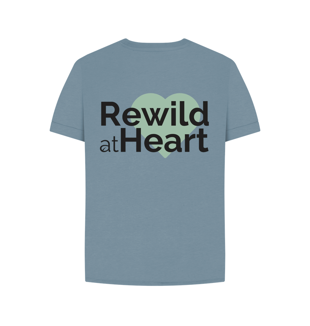 Rewild at Heart Logo | Women's Relaxed Fit T-Shirt