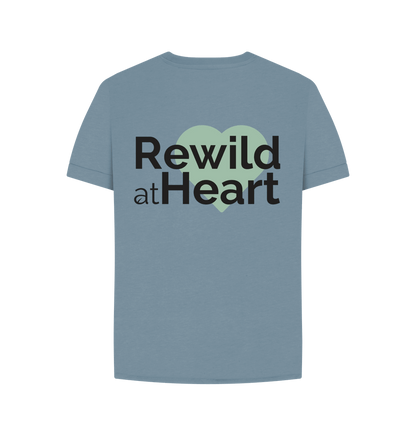 Rewild at Heart Logo | Women's Relaxed Fit T-Shirt