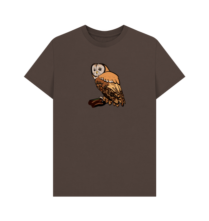 Chocolate Printed T-shirt Front