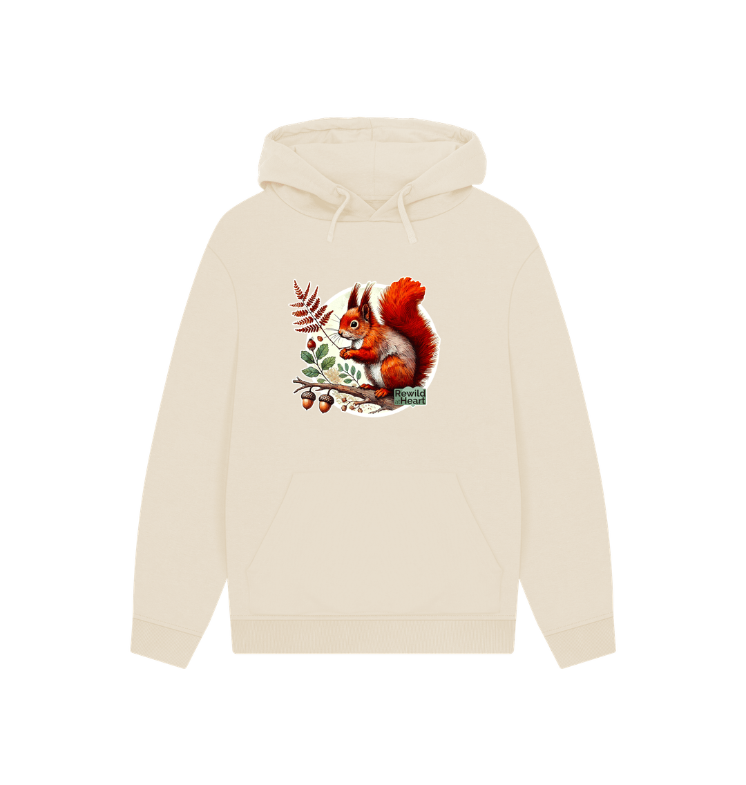 Oat Red Squirrel Oak Hoodie