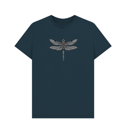 Denim Blue Printed T-shirt Front