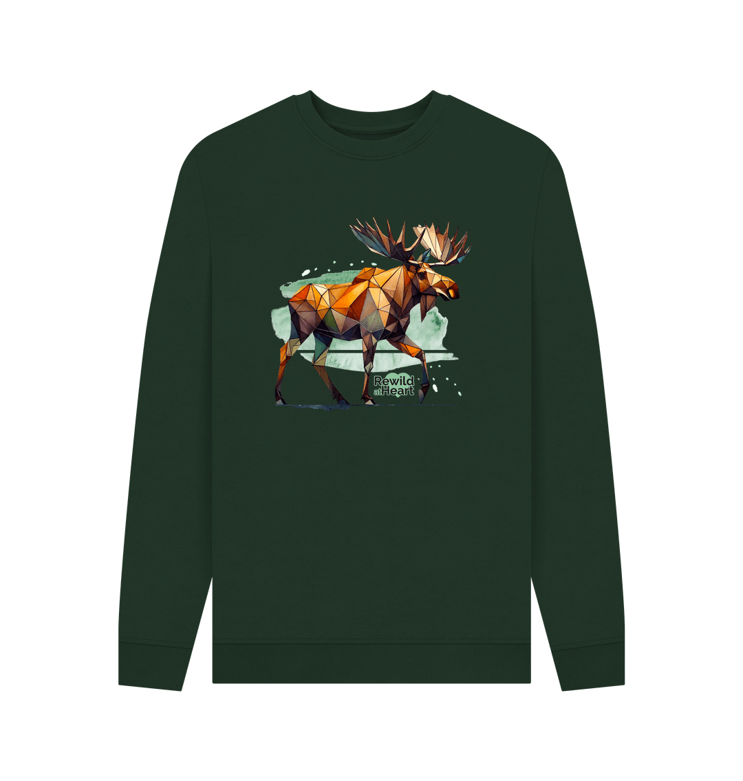 Evergreen Printed Sweater Front