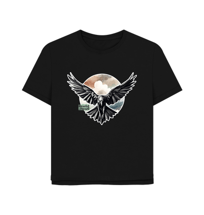 Black Raven Flight Women's Relaxed-Fit T-Shirt