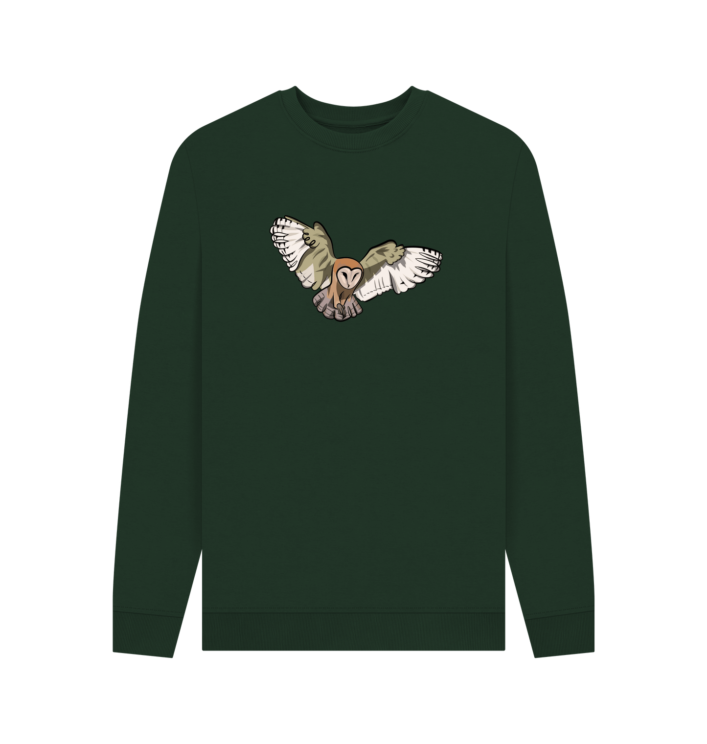 Evergreen Printed Sweater Front